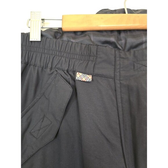 BURBERRY Black Snow Pants Size Large Skiing Ski Snowboarding Designer Men Womens - Picture 4 of 16